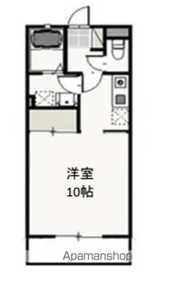 イーグレット3【103号室】の間取り