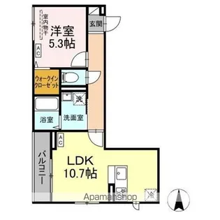 ネオアイリス大森【2階】の間取り