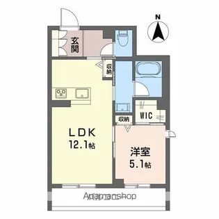 DOLCE CASA野田町【1階】の間取り