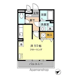 ソフィア南本町【103号室】の間取り