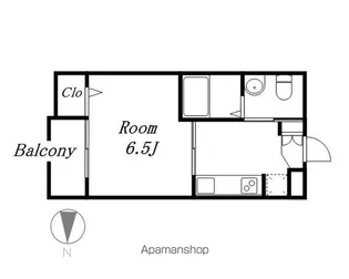 エスト ソレイユ【3階】の間取り
