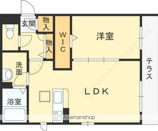 メゾン・パルク【1階】の間取り