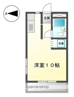 エルハイム浅間町【201号室】の間取り