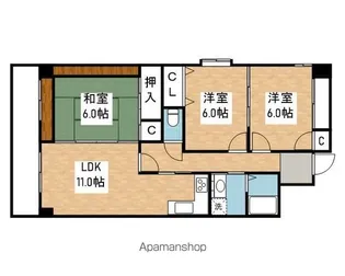 メゾン桜山【303号室】の間取り