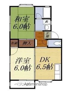 アーバンハウスII【1階】の間取り