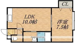ローレル【2階】の間取り
