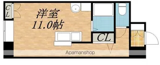 CROSS POINT【310号室】の間取り