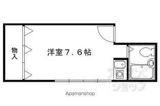 谷川ルーム【202号室】の間取り