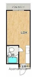 アカデミア横河原【6階】の間取り