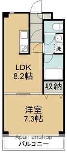 E・シュマン【1階】の間取り