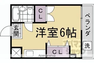 寺岡ビル【3階】の間取り