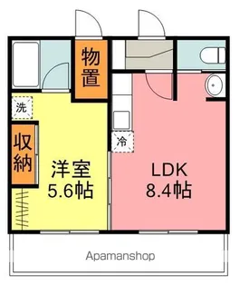 星ヶ丘プラザ【4階】の間取り