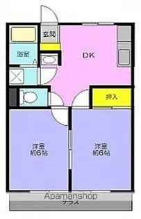 マルカマンション【1階】の間取り