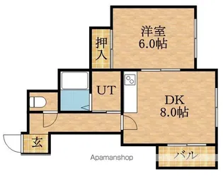 オムニコート【3階】の間取り