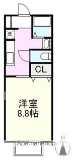 エスポワール・D【1階】の間取り