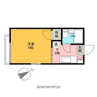 フレグランス錦【1階】の間取り