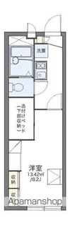 レオパレスアキ【207号室】の間取り