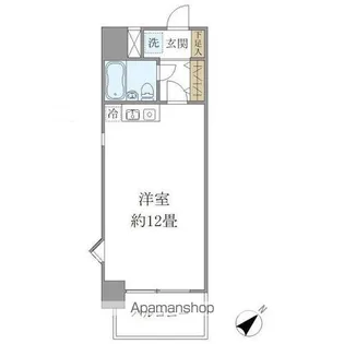プラス・ワン横浜【3階】の間取り