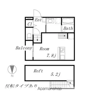 BLUE TOPAZ【2階】の間取り
