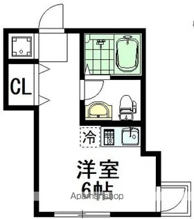 エギーユ【101号室】の間取り
