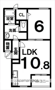 EAGLEV【1階】の間取り