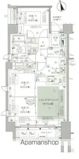 東京都新宿区西早稲田1丁目【マンション】の間取り