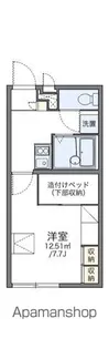 レオパレスSTABLE【209号室】の間取り