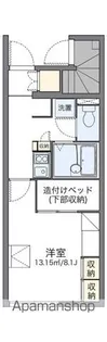 レオパレスカモミール【103号室】の間取り