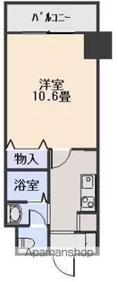 いよてつロフティ上一万【1211号室】の間取り