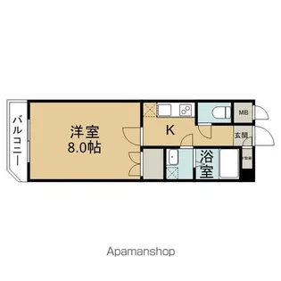 ウイング99【3階】の間取り