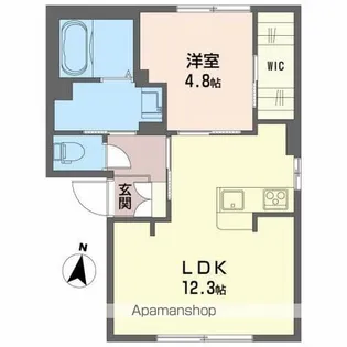 ガーデンホームズC【1階】の間取り