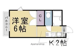 ヴォーヌング哲学の道【2階】の間取り