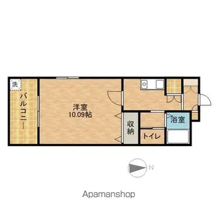 グリーンピュア【2階】の間取り