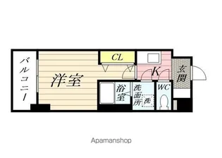プライムアーバン仙台木町通【6階】の間取り