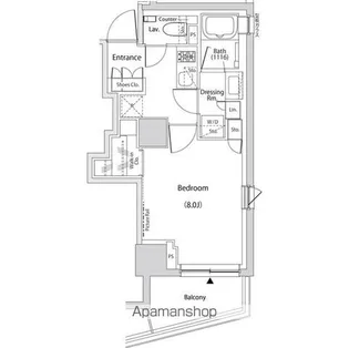 ザ・パークハビオ文京目白台プレイス【3階】の間取り