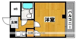 メゾンフェニックス【4C号室】の間取り