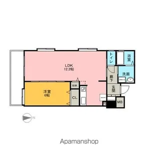 メゾン・プアラニ【2階】の間取り