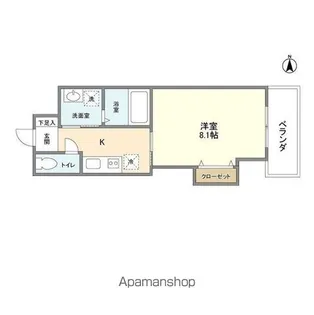 エルメディオ千種【10階】の間取り