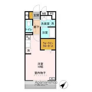 セジュールZEN Ⅲ A【2階】の間取り