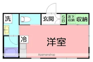 ヨウコ—フォレスト相模沼田EAST【1階】の間取り