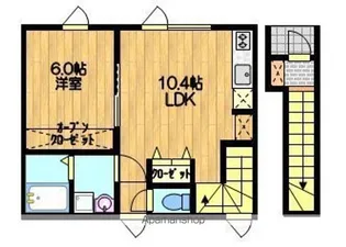 コンフォートイースト【2階】の間取り