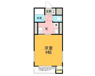 アルカディア101番館【2F号室】の間取り