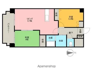 エクセレントみずの【502号室号室】の間取り