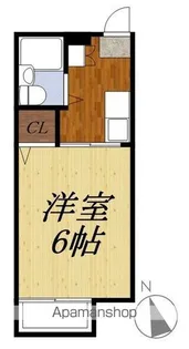 アスターB【1階】の間取り
