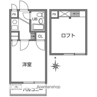 クレスト武蔵野【2階】の間取り