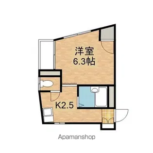 グリーンパークⅡ【202号室】の間取り