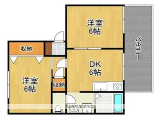ルミナスコート【102号室】の間取り