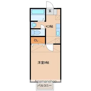 アヴァンセ六丁の目Ⅰ【1階】の間取り