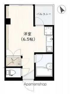 水明ビル【201号室】の間取り