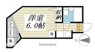 メゾン・ド・覚王山【402号室】の間取り